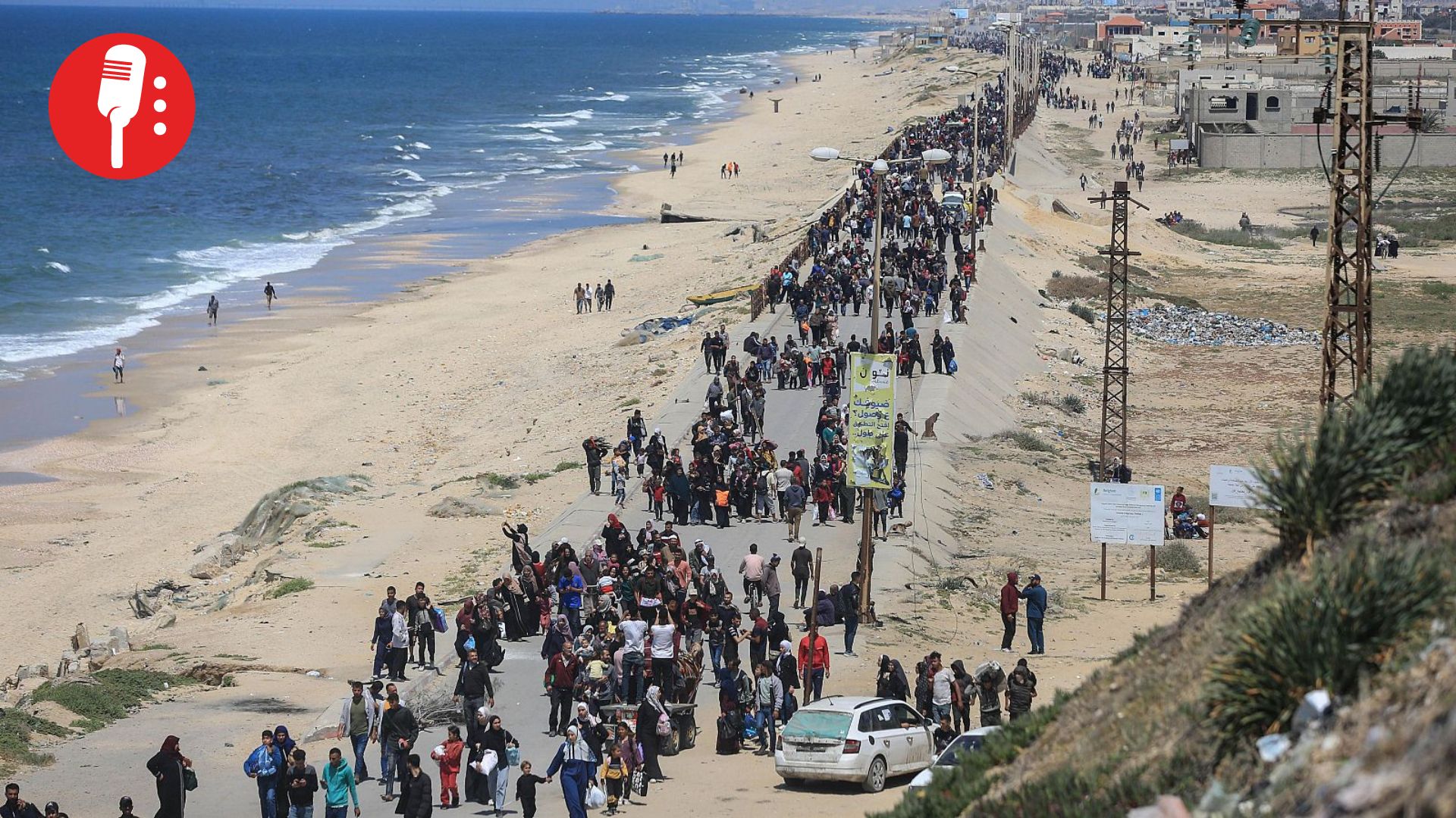 Trump contempla desalojo total de Gaza para convertirla en “Riviera de Oriente Medio”