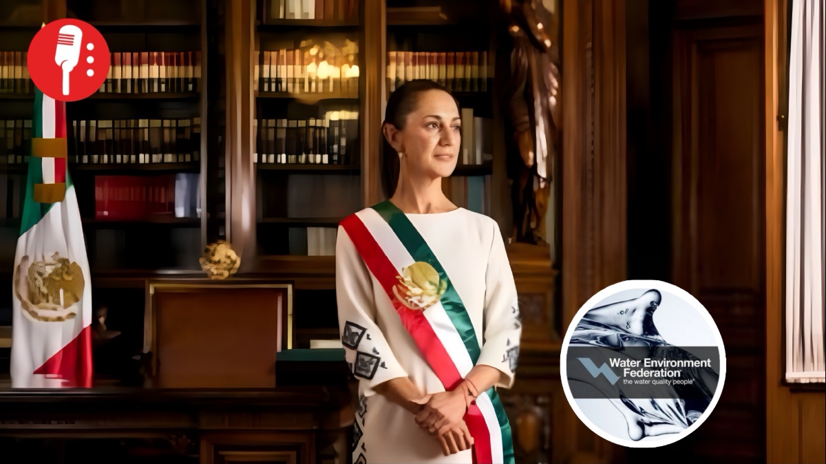 Sheinbaum recibe premio por liderazgo en política del agua