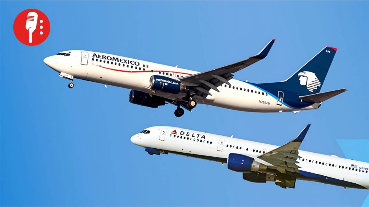 Fin del acuerdo Delta-Aeroméxico por prácticas anticompetitivas