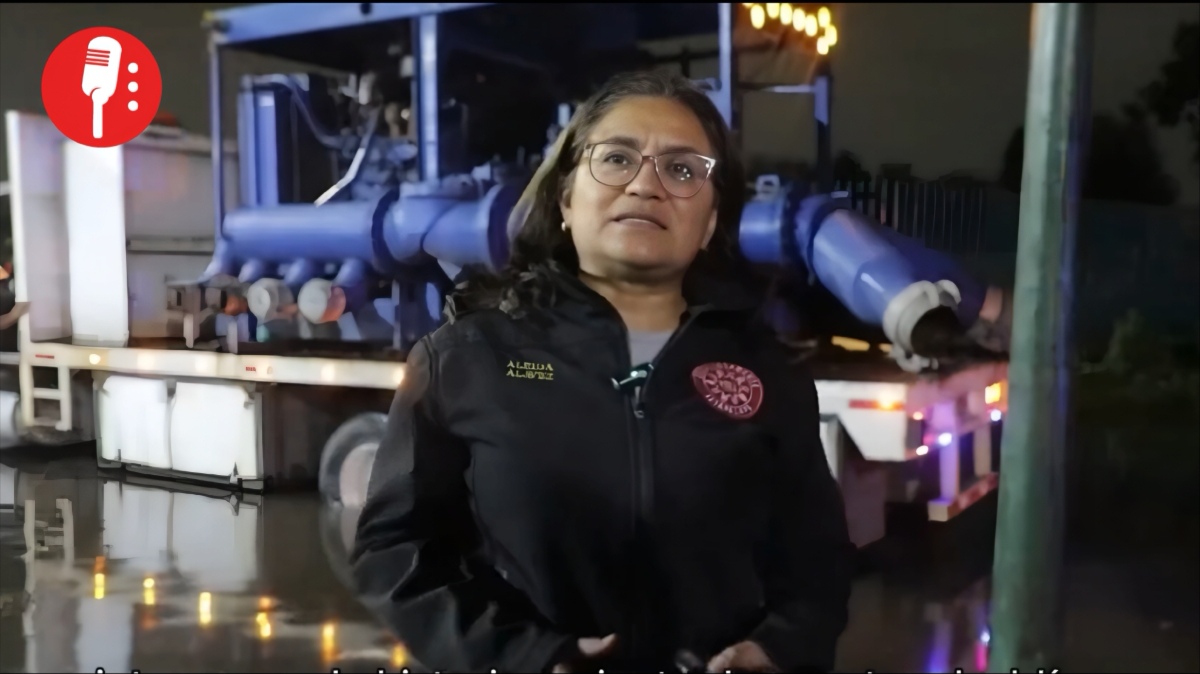 Iztapalapa enfrenta fuerte lluvia y apoya a familias afectadas