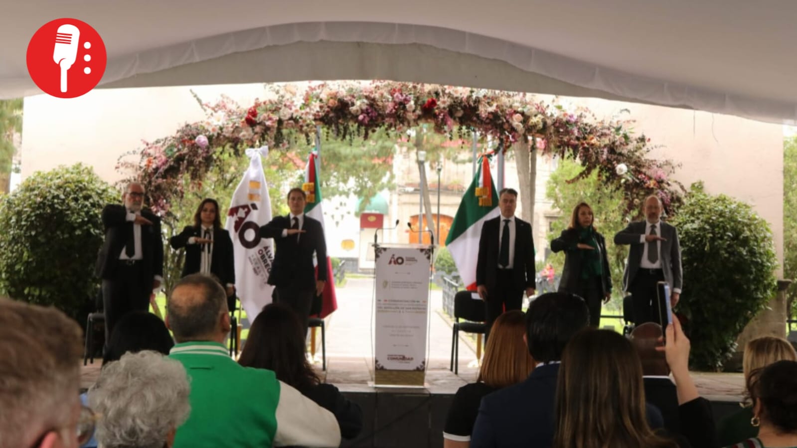 La Álvaro Obregón conmemora a los mártires de San Patricio