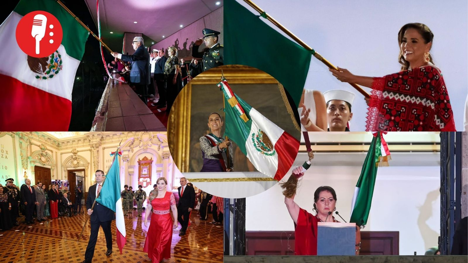 Así se vivió el Grito de Independencia en CDMX, Morelos, Quintana Roo, Sinaloa y Puebla