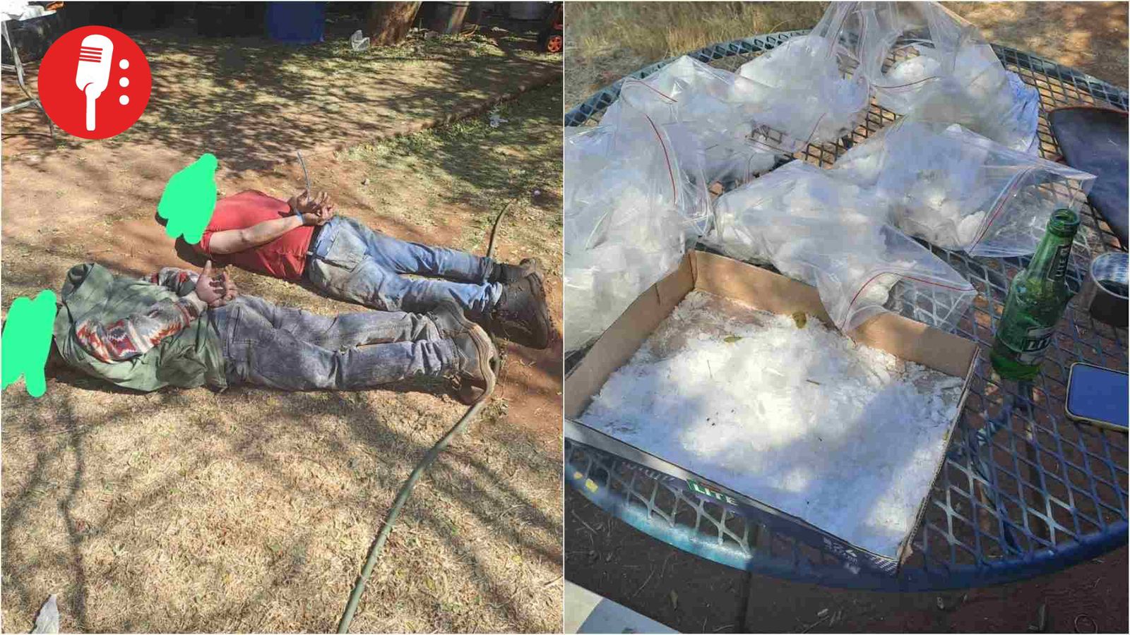 Detienen a cinco mexicanos en laboratorio clandestino de metanfetamina en Sudáfrica