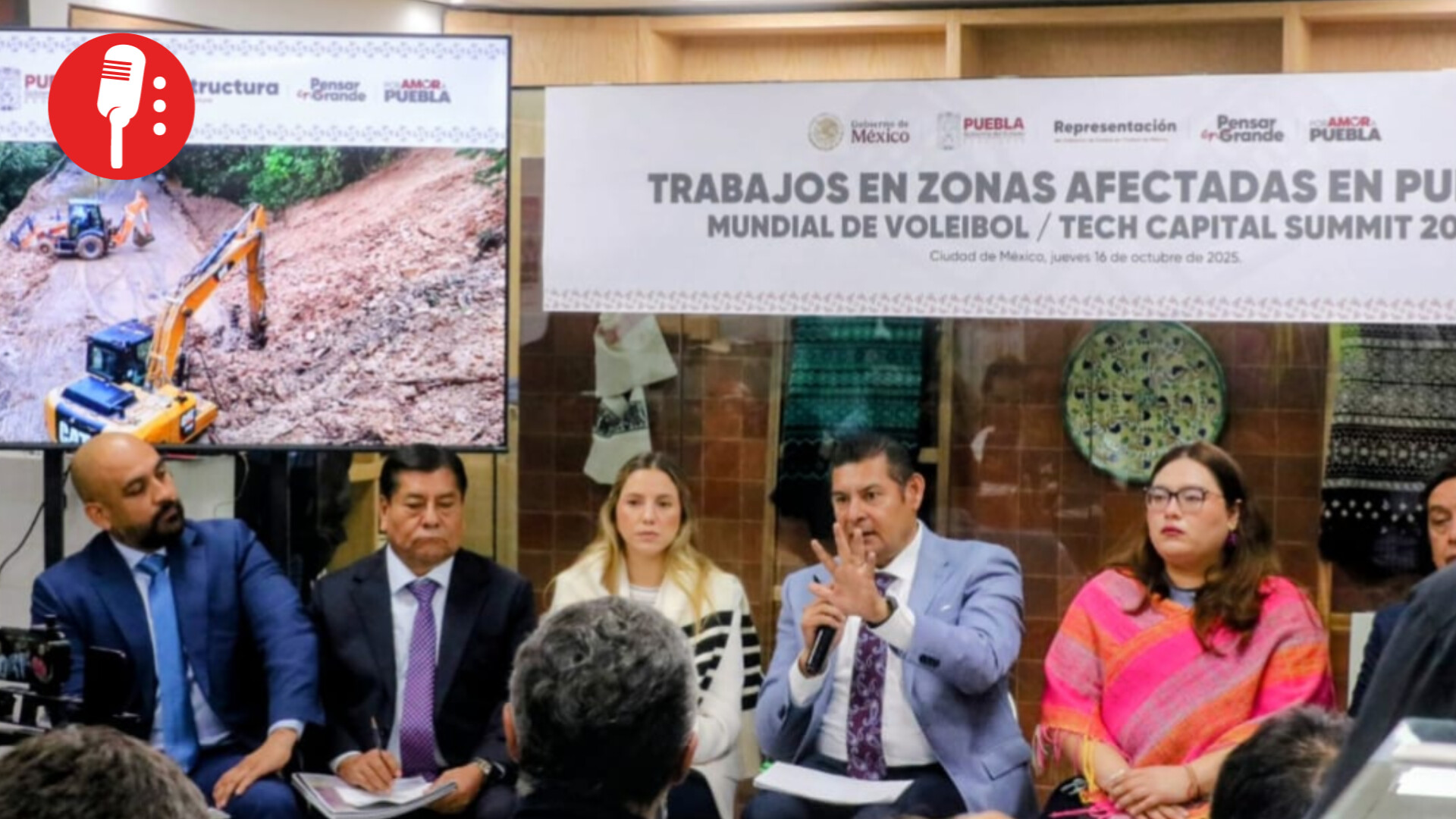 Armenta: “Están velando fotografías”; víctimas de deslaves. 