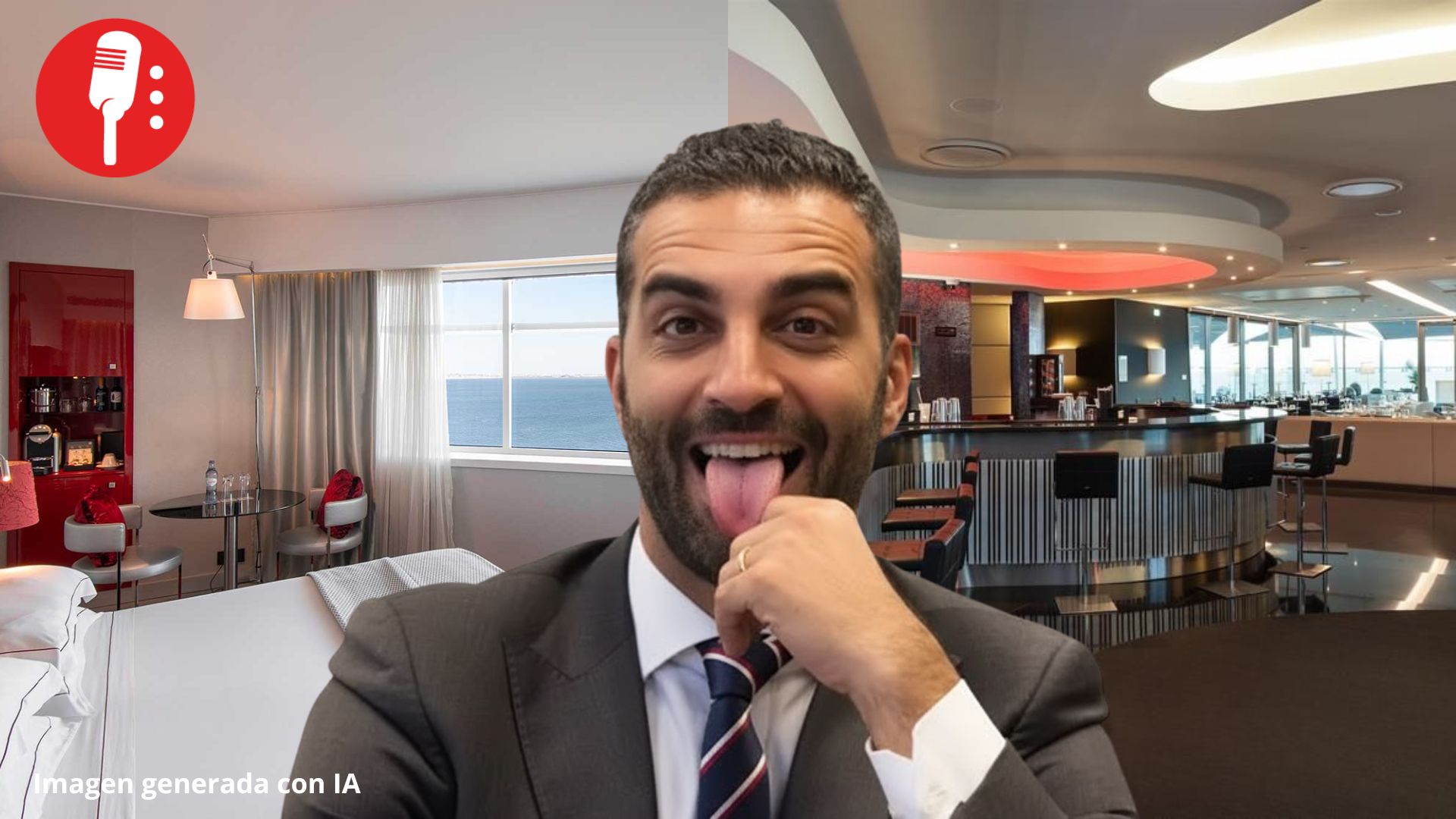 ¡No está en EUA! Este es el hotel donde se hospeda Simón Levy en Portugal