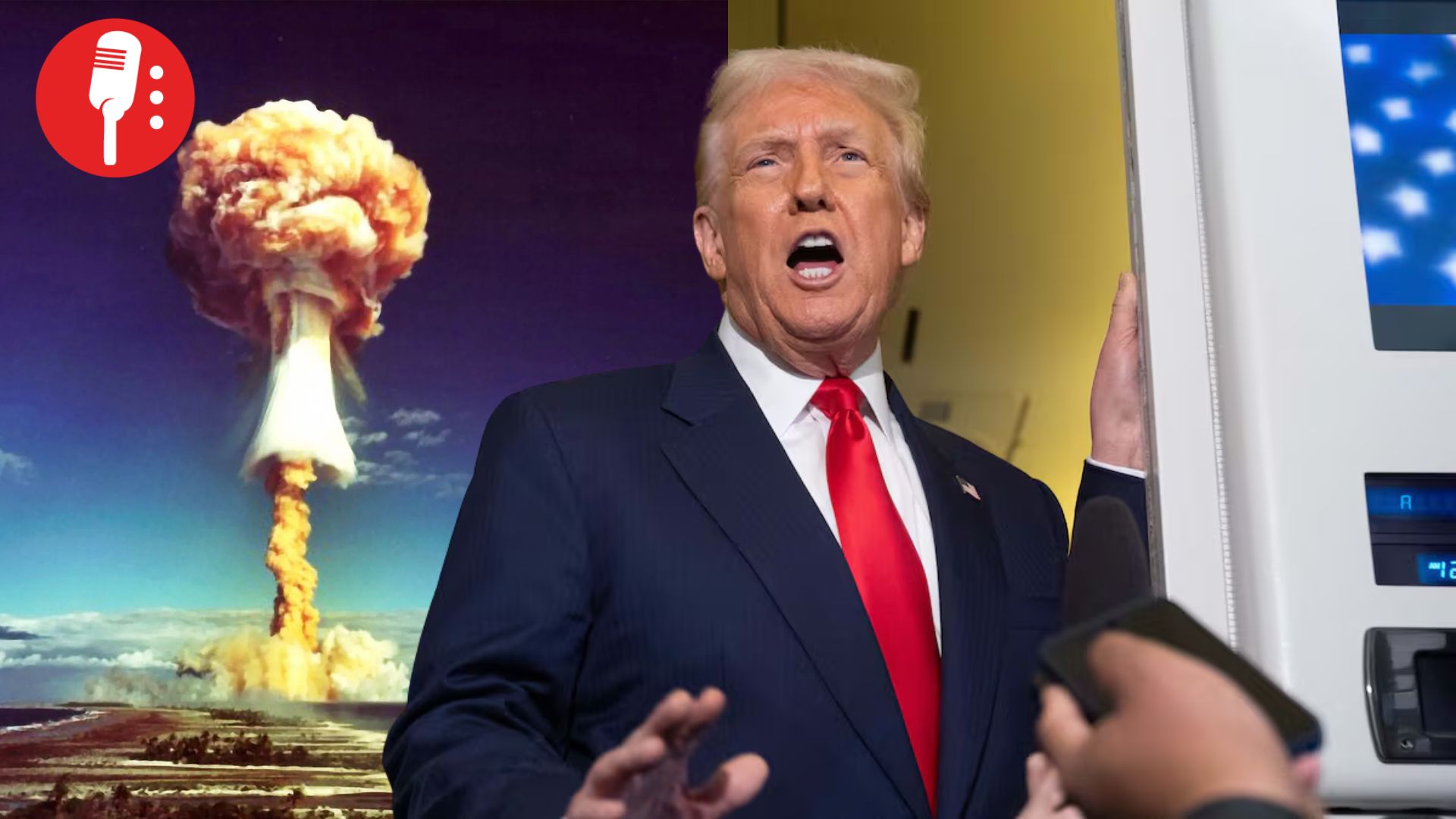 Trump ordena pruebas nucleares por primera vez en más de 30 años