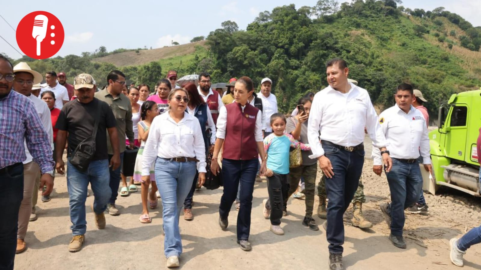“Estaremos hasta el último momento”: Sheinbaum y Armenta visitan la Sierra Norte