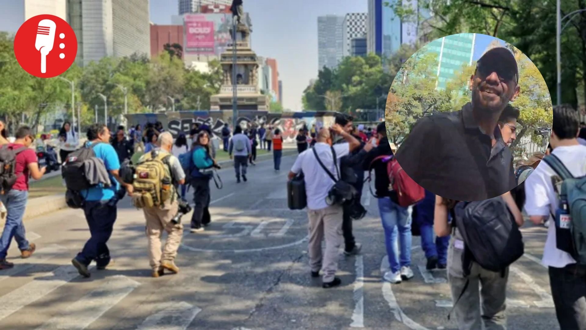 “Tenemos órdenes políticas de no hablar”: manifestante en mini marcha de la presunta Generación Z