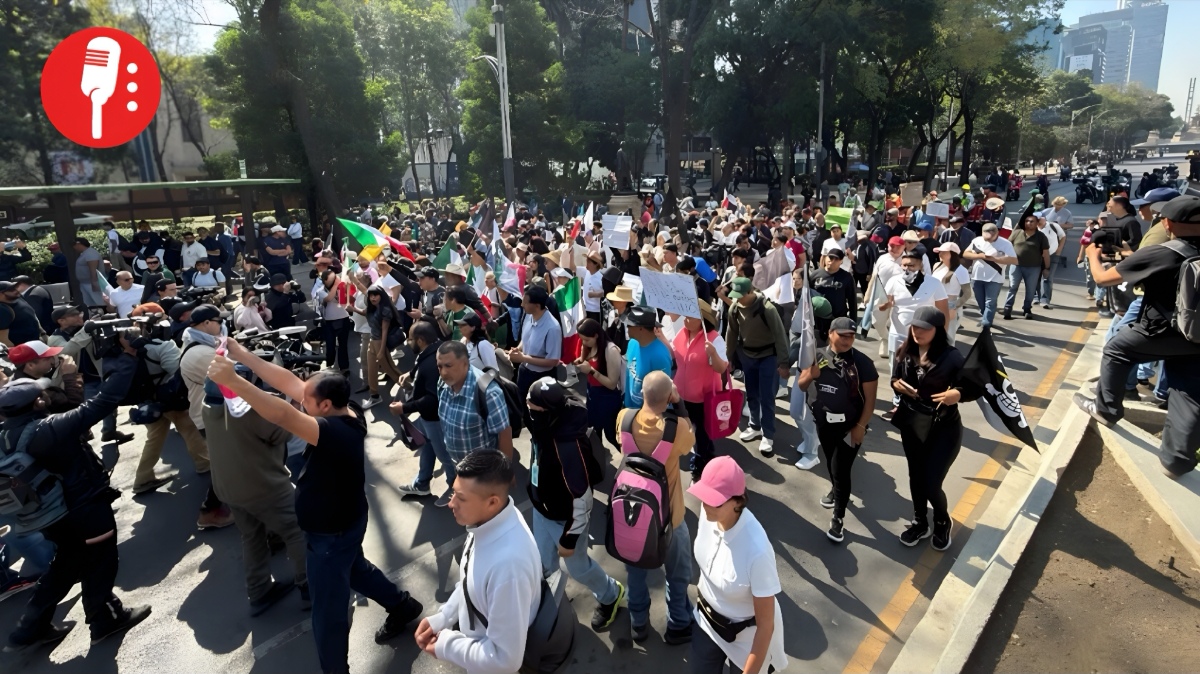Fracasa marcha de la Generación Z: la derecha no conecta con los jóvenes