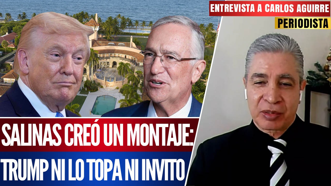 Entrevista | Salinas Pliego pago millones para ver a Trump en Mar-a-Lago: Carlos Aguirre