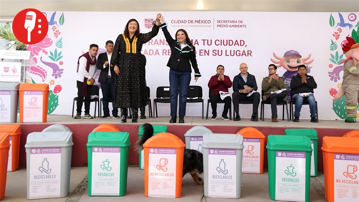 CDMX inicia campaña para separar residuos