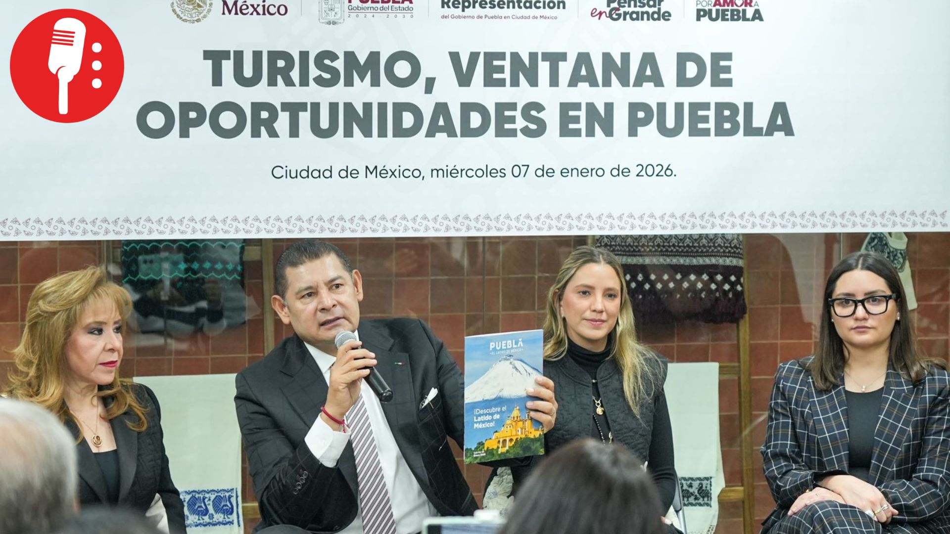 Aumento de seguridad fomenta el turismo en Puebla