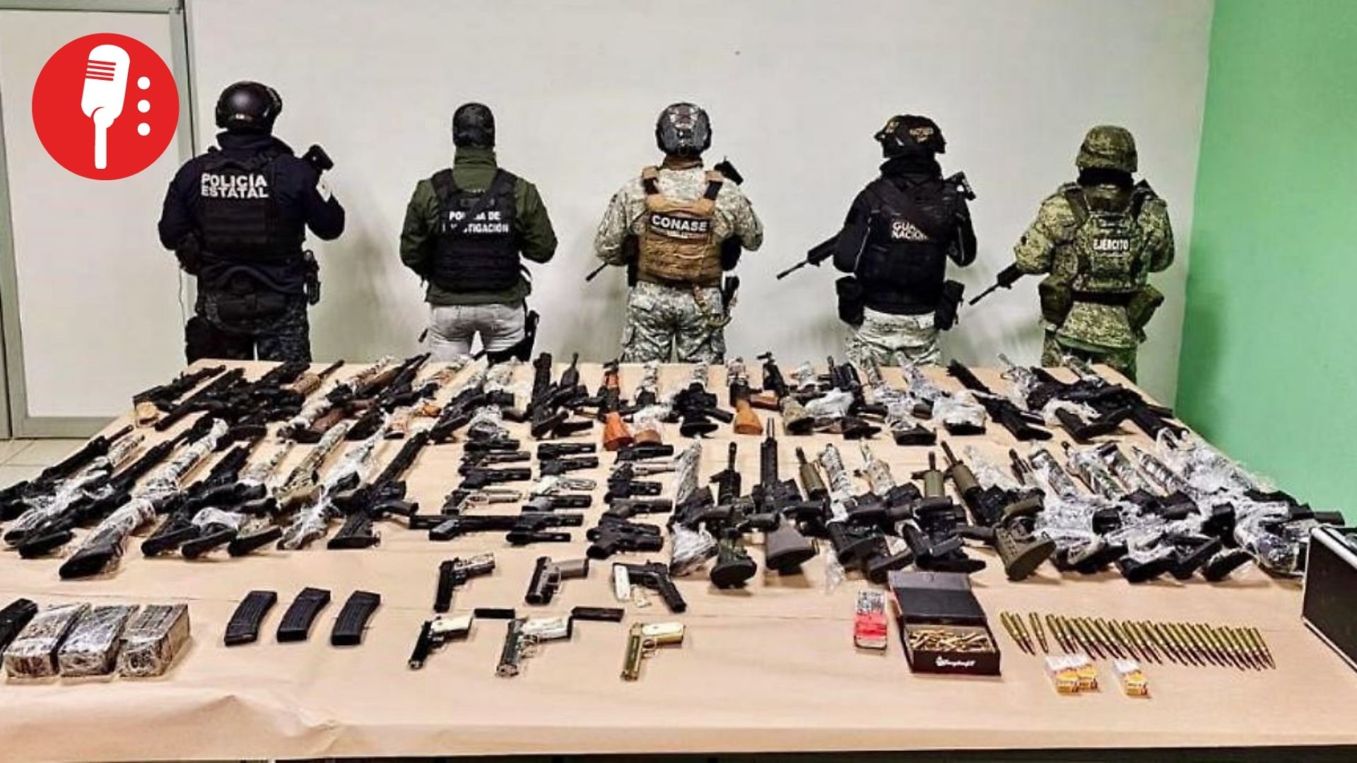 Gobierno federal rompe récord histórico en decomiso de armas en 2025