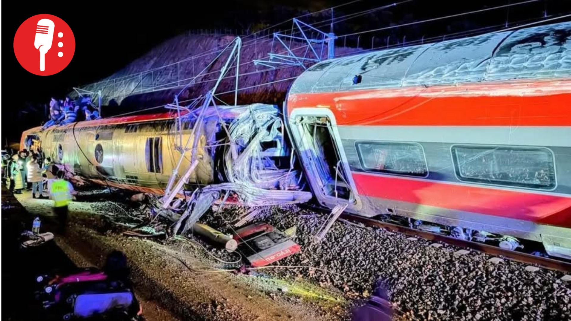 Descarrilamiento de trenes en España deja 39 muertos y decenas de heridos
