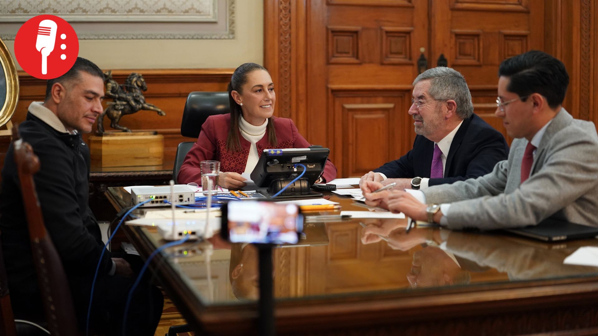 Sheinbaum sostiene llamada con Trump; seguridad y respeto a la soberanía, temas principales