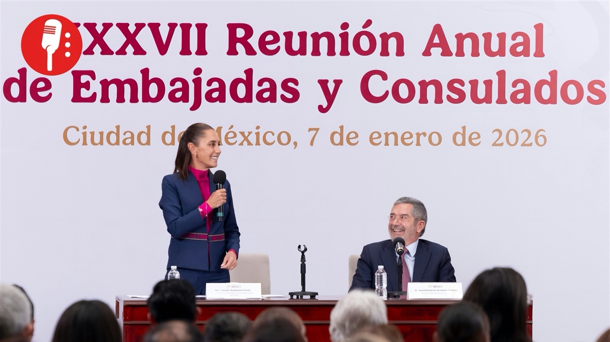 Claudia Sheinbaum presenta planes para México en 2026
