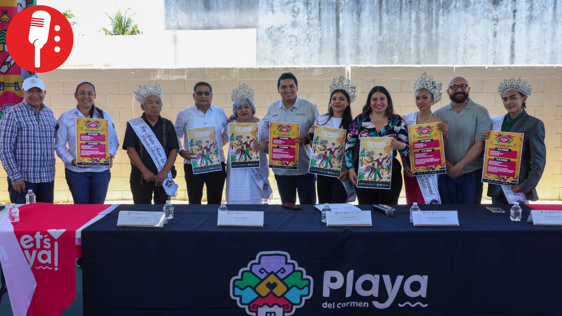 Gobierno de Estefanía Mercado presenta Carnaval de Puerto Aventuras 2026