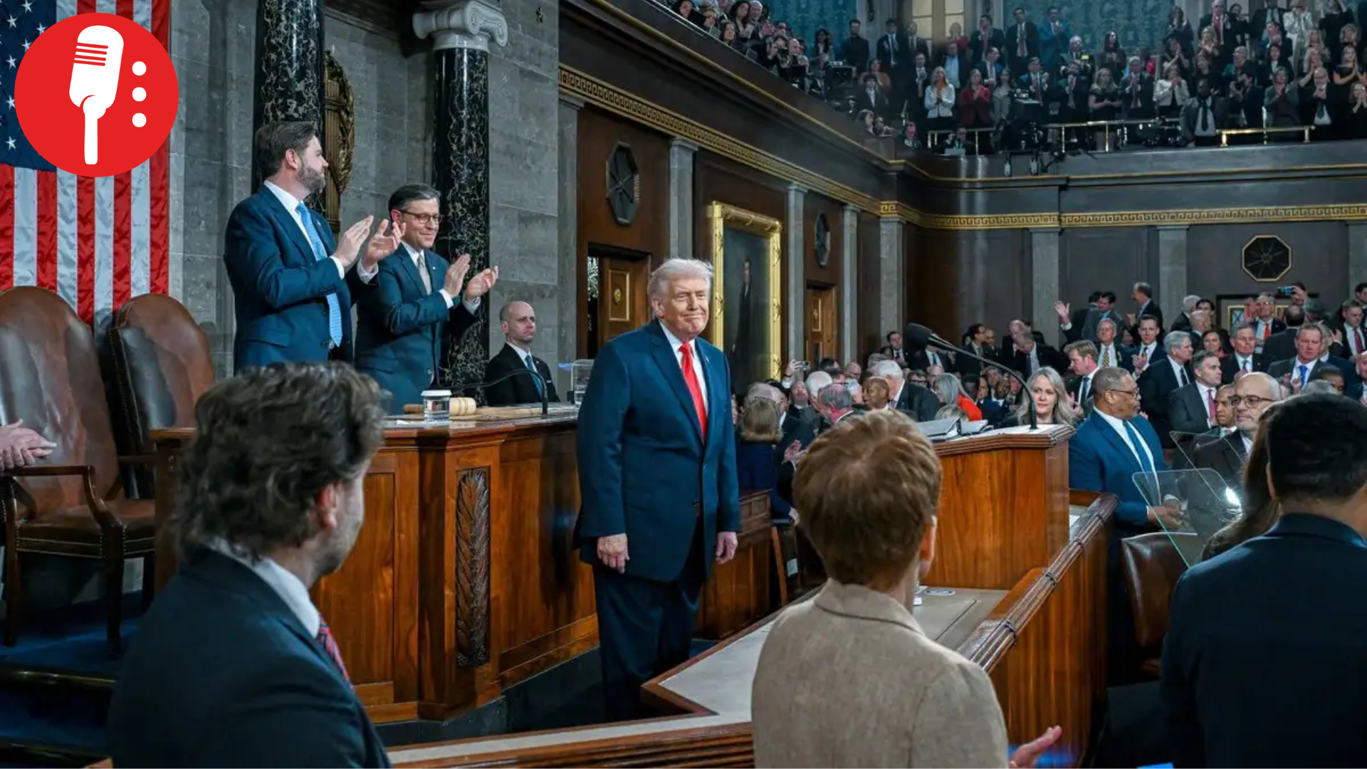 Trump presume avances pese a baja aprobación